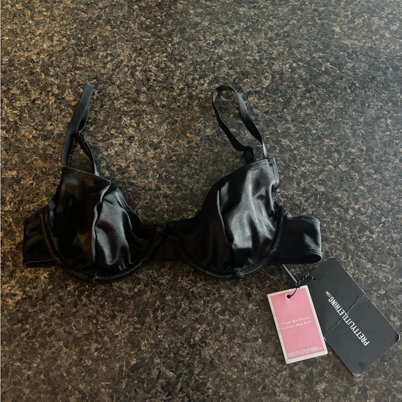 Pretty little thing satin underwire bralette NWT - Picture 2 of 4